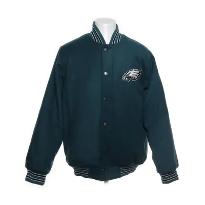 Collegejacka (Grön) från NFL Akryl, Bomull, Polyester, Ull