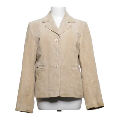 Läderkavaj (Beige) från Dinno Gallucci Acetat, Skinn