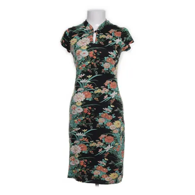 Klänning (Svart, Flerfärgad) från King Louie Elastan, Viskos