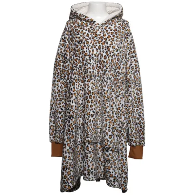 Huvtröja (Vit, Brun, Svart) från Loungeable Polyester