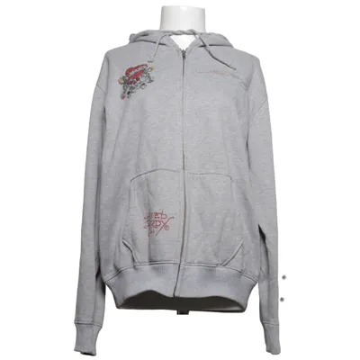 Hættetrøje (Grå) fra Ed Hardy Bomuld
