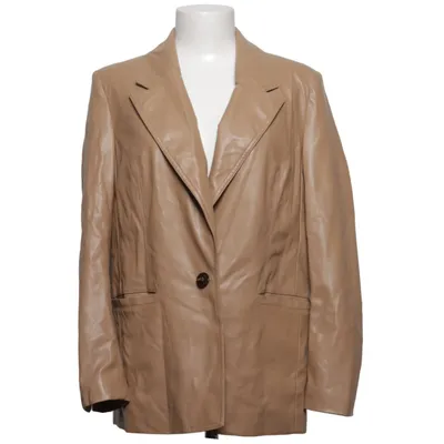 Blazer (Beige) de Fifth House Polyester, Polyuréthane