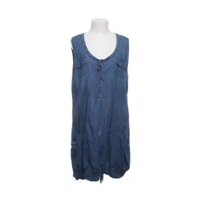 Denim dress (Blue) from Okay Cotton