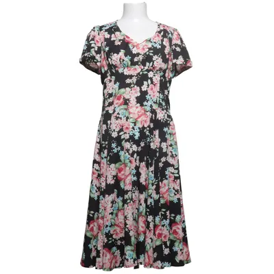Klänning (Svart, Flerfärgad) från Collectif Polyester