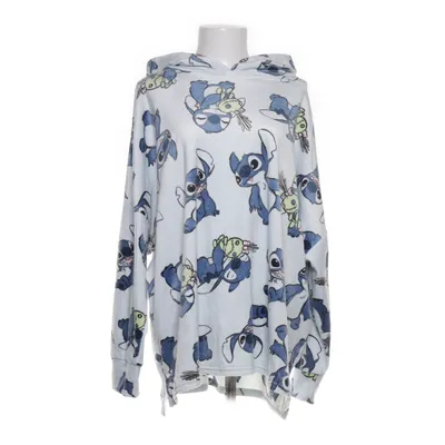 Huvtröja (Blå, Flerfärgad) från Disney Stitch Elastan, Polyester