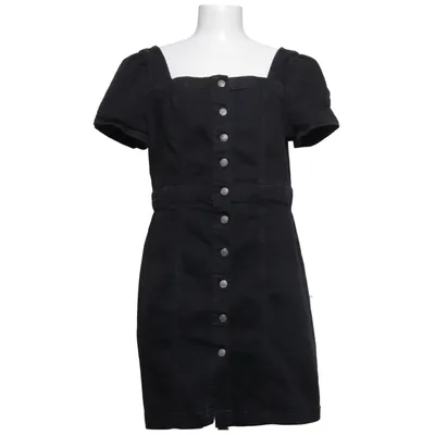 Robe en jean (Noir) de Denim Co Coton, Élasthane