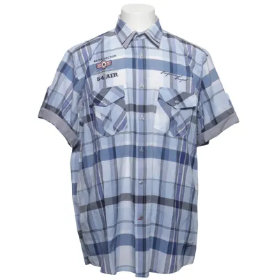 Chemise à manches courtes (Bleu, Blanc, Gris) de Engbers