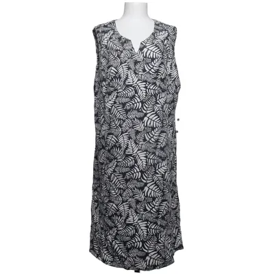 Robe (Noir, Blanc) de Signature Lin, Viscose