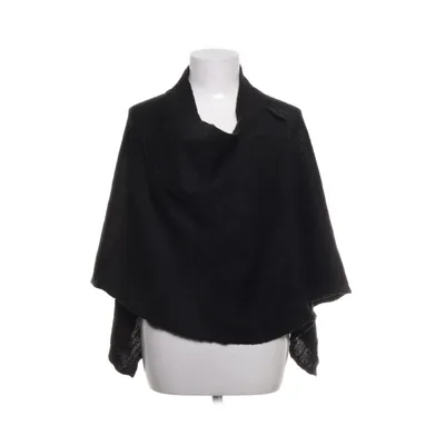 Poncho (Svart) från Twist & Tango Akryl, Ull