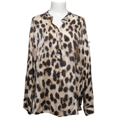 Blouse (Beige, Zwart) van V Milano Viscose