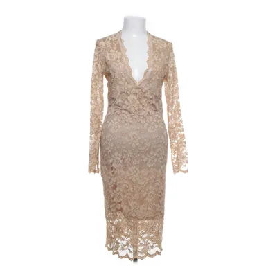 Kjole (Beige) fra Ganni Elastan, Polyamid, Polyester, Viscose