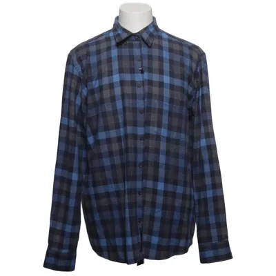 Chemise en flanelle (Bleu, Gris) de Signal Coton, Polyester