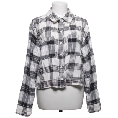 Flanellskjorta (Vit, Svart) från American Eagle Bomull