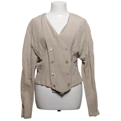 Blazer (Beige) fra Radar Linned, Viscose