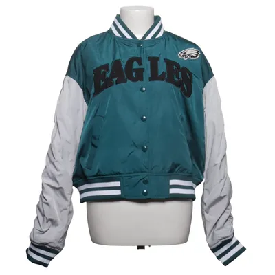 Varsity jacket (Blue, Gray) from Fanatics Elastane, Polyester
