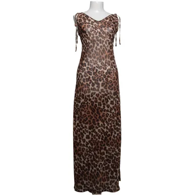 Maxi jurk (Bruin, Zwart, Beige) van ASOS Polyester