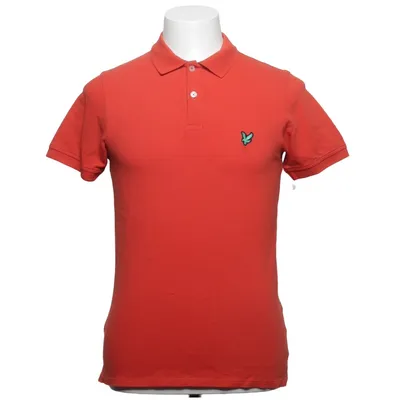 Pikétröja (Röd) från Lyle & Scott Bomull