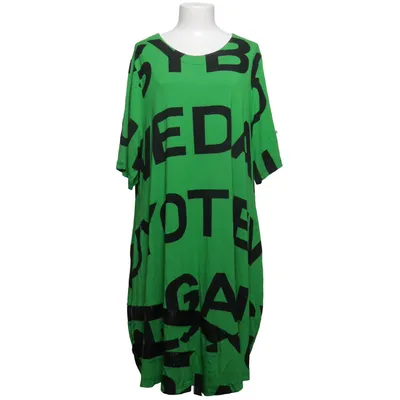 Jurk (Groen, Zwart) van Anna & Anna Elastaan, Viscose