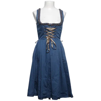 Dirndl (Blå, Beige) fra Moser Bomuld