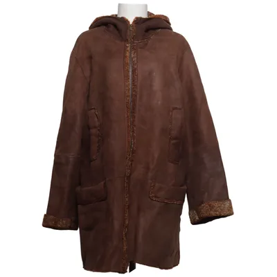 Veste en peau de mouton retournée (Marron) de Sinclair