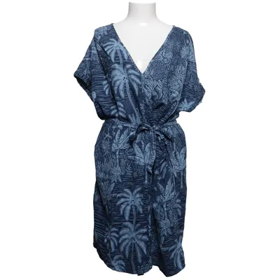 Klänning (Blå, Vit) från Desmond & Dempsey x H&M Linne, Viskos