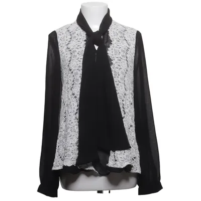 Bluse (Schwarz, Weiß) von Ida Sjöstedt Baumwolle, Polyamid, Polyester, Viskose