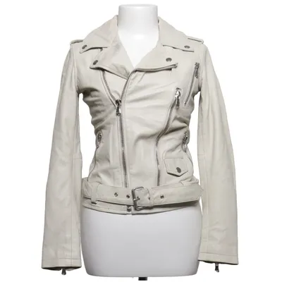 Bikerjack (Beige) van Be Edgy Leer, Polyester