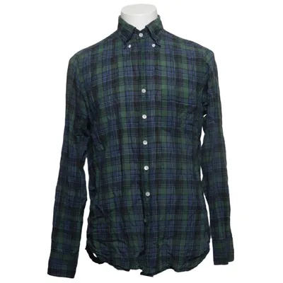 Button down shirt (Green, Blue, Black) from Drakes