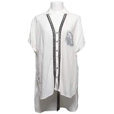 Short sleeve shirt (White) from Issy Viscose
