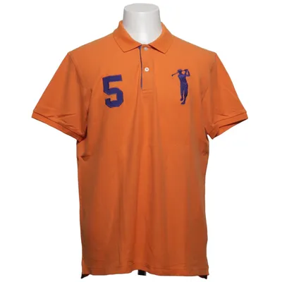 Poloshirt (Orange, Blau) von Bossini Baumwolle