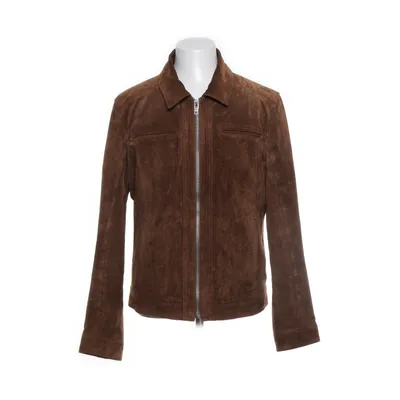 Leather jacket (Brown) from Rockandblue