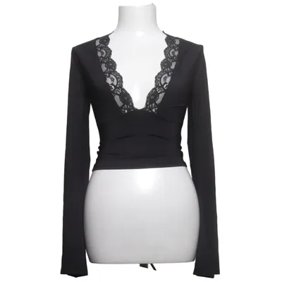 Top (Zwart) van Edikted Elastaan, Polyester