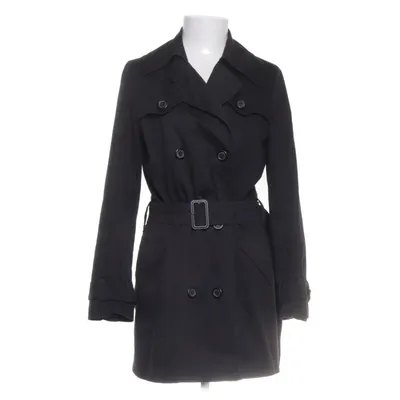 Trenchcoat (Svart) från Riley Woman Bomull, Elastan, Polyester