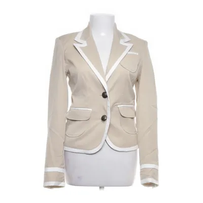 Kavaj (Beige, Vit) från JSFN Polyester, Viskos, Elastan