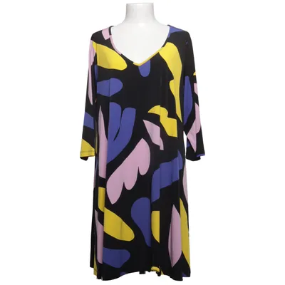 Jurk (Zwart, Meerkleurig) van Yoek Elastaan, Polyester