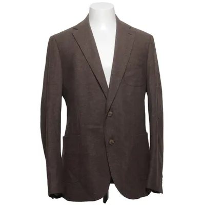 Blazer (Bruin) van Morris Elastaan, Polyester, Viscose, Wol
