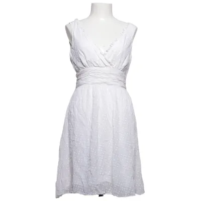 Dress (White) from Oasis Acetate, Silk, Viscose