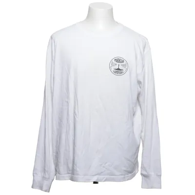 Langærmet t-shirt (Hvid) fra Makia Økologisk bomuld