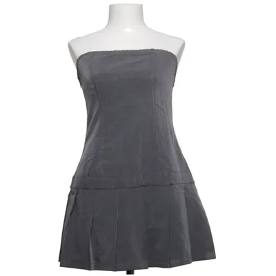 Klänning (Grå) från Shein Elastan, Polyester, Viskos