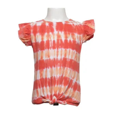 T-shirt (Orange, Hvid, Flerfarvet) fra Jubel Bomuld