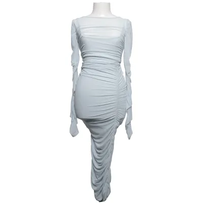 Klänning (Blå) från Hanna Schönberg x NA-KD Elastan, Polyester