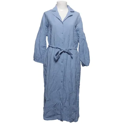 Shirt dress (Blue) from Object Polyamide, Viscose