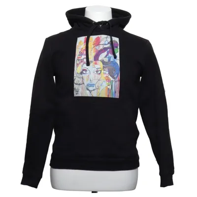 Huvtröja (Svart, Flerfärgad) från The Cool Elephant