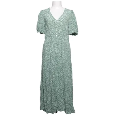 Långklänning (Grön, Vit, Flerfärgad) från Indiska Viskos