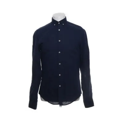 Chemise (Bleu) de Zara Man Coton, Lin