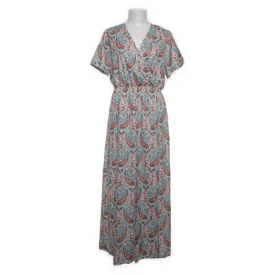 Maxi jurk (Blauw, Oranje, Meerkleurig) Polyester