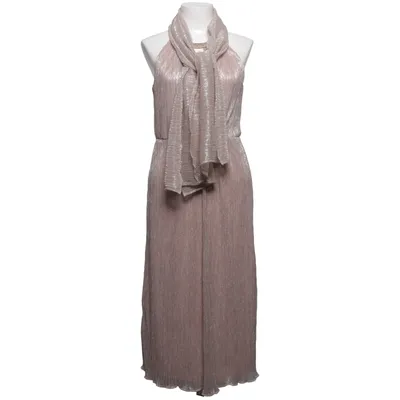 Robe longue (Beige, Argent) de Sandrine