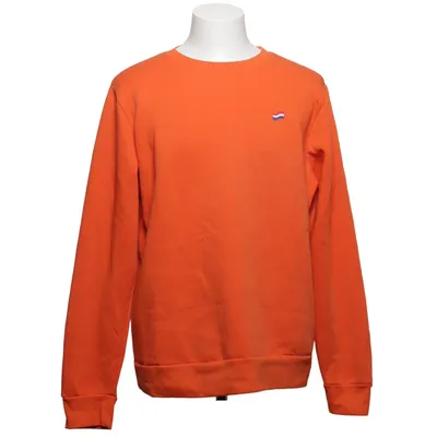 Collegetröja (Orange) från Blue Bomull, Polyester