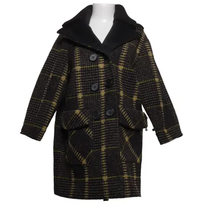 Frakke (Sort, Gul) fra Ipekyol Polyester, Viscose, Uld