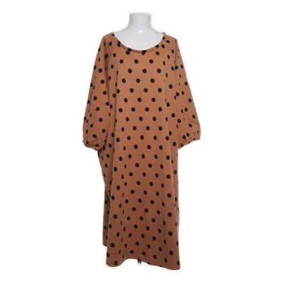Jurk (Bruin, Meerkleurig) van Zizzi Katoen, Polyester